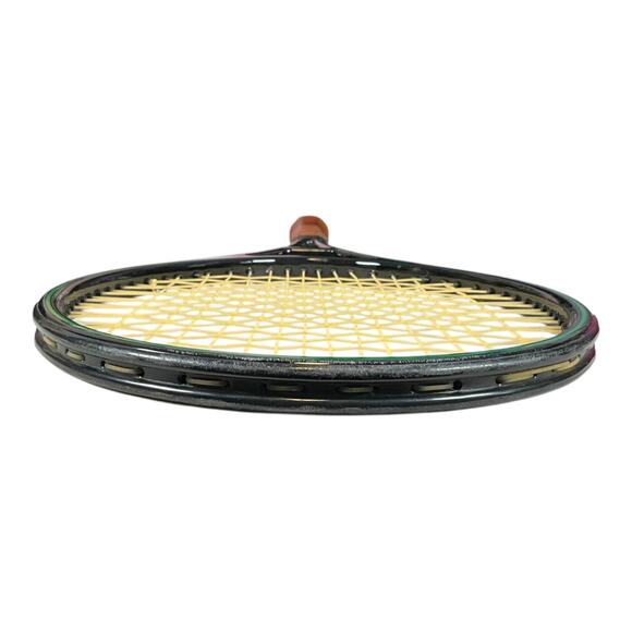 Vintage Prince Graphite Tennis Racquet with Original Leather Case Collectible - Picture 10 of 16